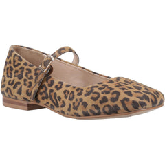 Hush Puppies Pasha Suede Women's Leopard Flats