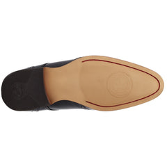 Base London Barbera Excel Leather Men's Black Brogues Shoes