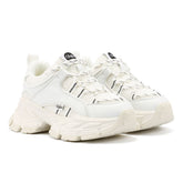 Buffalo Saturn Lace Women's White Trainers