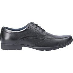 Pod Angus Leather Youth Boy's Black Shoes