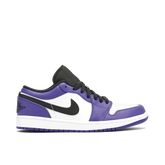 Jordan 1 Low Court Purple White