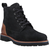 Hush Puppies Maguire Nubuck Men's Black Ankle Boots