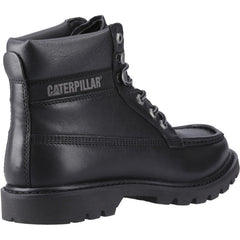 Caterpillar Colorado Moc Toe Leather Men's Black Ankle Boots