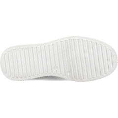 Hush Puppies Haisley Woven Textile Women's Taupe Standard Trainers