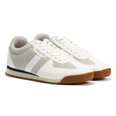 Lambretta Diego Men's White/Grey Trainers