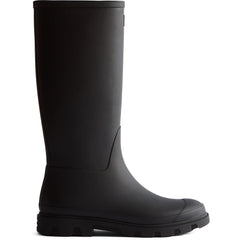 Hunter Downpour Tall Boot Rubber Women's Black Wellington Boots