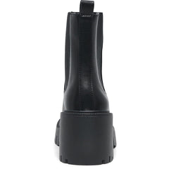 ONLY BLUEBELL-1 Polyurethane Women's Black Heeled Ankle Boots