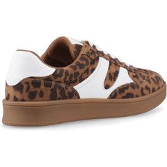 Hush Puppies Maura Textile Textile Women's Leopard Trainers