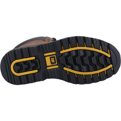 Caterpillar Holton Leather Brown Safety Boots