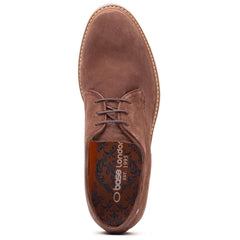 Base London Strand Leather Men's Brown Lace-Up Shoes