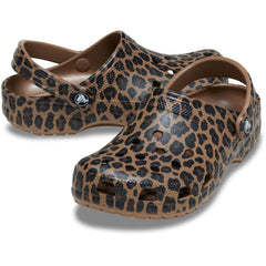 Crocs Classic Animal EVA Women's Sepia/Leopard Clogs