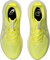 Asics Gel Nimbus 27 Mens Running Shoes - Yellow