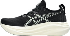 Asics Gel Nimbus 27 WIDE FIT Mens Running Shoes - Black