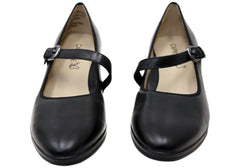 Caprice Beatrix Womens Comfortable Wide Fit Leather Heels Pumps