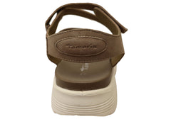 Tamaris Danillah Womens Comfortable Leather Adjustable Sandals