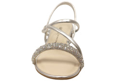 Dakota Melanie Womens Brazilian Low Heel Sandals With Comfort Footbed
