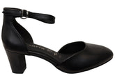 Tamaris Anabeller Womens Comfortable Leather Mid Heels