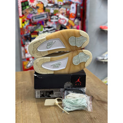 Jordan 4 Retro Off-White Sail UK 8