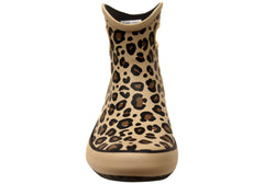 Bogs Womens Patch Leopard Ankle Boot General Purpose Gumboots