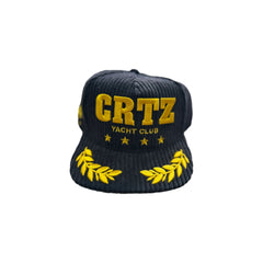 Corteiz Soho Yacht Club Crtz Cap Black