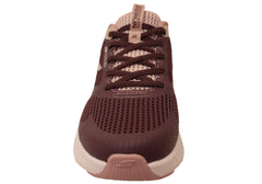 Skechers Womens GO Run Now Starfuse Comfortable Shoes Mauve