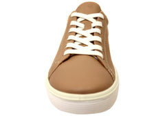 ECCO Soft 60 Womens Comfortable Lace Up Leather Sneakers