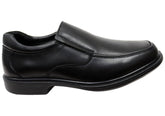 Explorer Mens Roko Leather Comfortable Slip On Dress Shoes