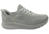 Skechers Womens Slip Ins Bobs Sport Squad Chaos Current Wide Fit Shoes