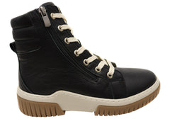 Cabello Comfort Petra Womens European Comfortable Leather Boots