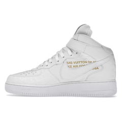 Louis Vuitton Nike Air Force 1 Mid By Virgil Abloh White
