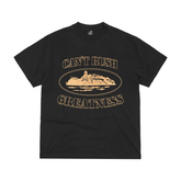 Corteiz x Central Cee Can’t Rush Greatness Tee Black