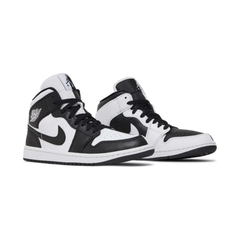 Jordan 1 Mid Split Black White (Women's)