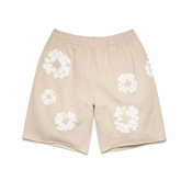 DENIM TEARS COTTON WREATH SWEATSHORTS CREAM