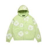 DENIM TEARS COTTON WREATH ZIP HOODIE MINT