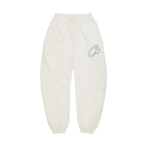 Corteiz Satin C Star Appliqué Bottoms Off White