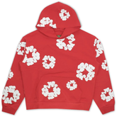 Denim Tears The Cotton Wreath Red Full Tracksuit