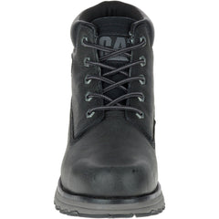 Caterpillar Founder Nubuck Leather Men's Black Ankle Boots