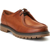 Base London Carbon Leather Men's Tan Moccasins Shoes