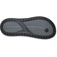 Crocs Coast Flip Polyurethane Men's Black/Slate Grey Flip Flops