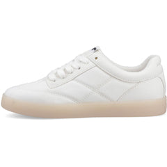 Rocket Dog Kitty Canvas PU Cotton Women's White Trainers