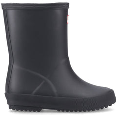 Hunter Kids First (Matte) Rubber Kid's Black Standard Wellington Boots