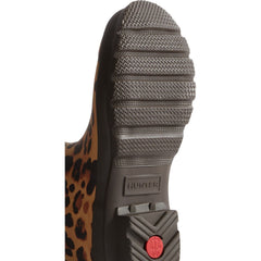 Hunter Original Short Leopard Boot Rubber Women's Leopard Print/Chocolate Brown Wellington Boots