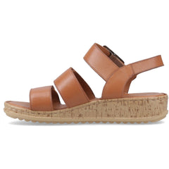 Hush Puppies Eliana Sandal Leather Women's Tan Sandals
