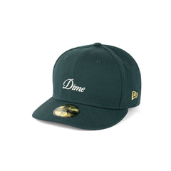 Dime Cursive New Era Cap Evergreen