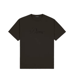Dime Cursive T-Shirt Vintage Black