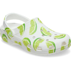 Crocs Classic Graphic EVA Women's Lime Standard Clogs