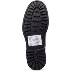Base London Locke Leather Men's Black Lace-Up Shoes
