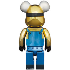 Medicom Japan Minions Dave Chrome 100% & 400% Bearbrick