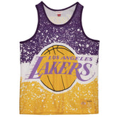 Mitchell & Ness NBA Los Angeles Lakers Jumbotron Tank Gold MSTKAJ19070LALD