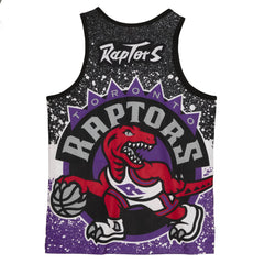 Mitchell & Ness NBA Toronto Raptors Jumbotron Tank Purple MSTKAJ19070TRAL